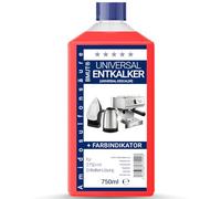 1 descalcificador concentrado universal de 750 ml, como para cafeteras automáticas, hervidores de agua, etc. Para 6 descalcificaciones/aplicaciones de 125 ml cada una