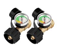 1 detector de fugas QCC1/tipo 1, medidor de presión de gas, medidor universal de propano for barbacoa, parrilla de gas, cilindro, RV Camper y más