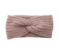 1 diadema de punto para mujer, para invierno, para invierno, gruesa, elástica, para mujer, para deportes al aire libre, compras, esquí, correr, correr, 11 x 21 cm, pasta de frijoles