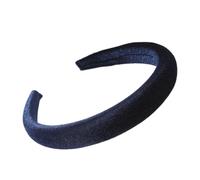 1 diademas vintage para mujer, suaves diademas para el pelo, accesorio para el pelo para mujeres y niñas, accesorios para el cabello, diadema para maquillaje, deportes, yoga, azul marino