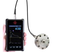 1 dinamómetro portátil, instrumento digital de mano, indicador de celda de carga de empuje y tracción, recargable, de alta frecuencia de muestreo.(External 3200Hz)