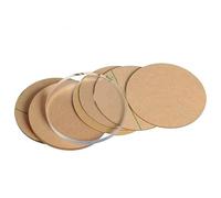 1 disco acrílico redondo transparente duro - Lámina acrílica flexible for decoración del hogar y manualidades(6mmx300mm)