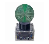 1. Disco de energía giratorio automático con antenas de cobre y sincronización dinámica de espectro para optimización celular, generador de antenas de bobina de cobre