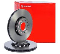 1 Disco De Freno Brembo Barnizado Para Eje Trasero 09.a508.11