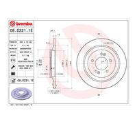 1 Disco De Freno Brembo Para Eje Delantero Dp30005