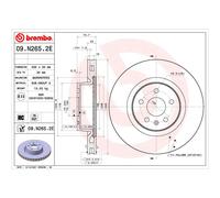 1 Disco De Freno Brembo Para Eje Delantero Dp56011
