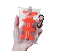 1 dispensador de monedas para colección de monedas, organizador para coche, monedero, cambiador de monedas V4A2, mini dispensador japonés, Orange, B