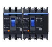 1 disyuntor NXM Kunlun de plástico, 63A, 160A, 225A, 400A, 630A, interruptor de aire, 3P, trifásico, cuatro hilos, 4P(3P,20A)