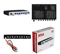 1 Ecualizador Compatible con Boss Audio Systems AVA1210 AVA 1210 procesador de señal Activo Cruzado de 7 Bandas Ultra Delgado de 2 vías, 1 Pieza