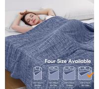 1 edredón Elegear de tamaño estándar, edredón refrescante con fibra de enfriamiento Q-Max > 0.45 , fresca para dormir para que se sienten calientes (100*150, 150*200, 200*220, 274*229)