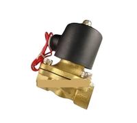 1" Electric Solenoid Valve Water Air N/C 2W250-25 DC12V,DC24V or AC110V AC220V(AC110V)