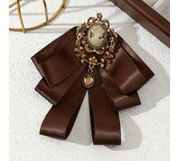 1 , Elegante, Hermoso Estilo Vintage, Grande, de Cinta de Terciopelo, de , , Broche para Mujer, Alfiler de Solapa, Adecuado para Uso Diario, Citas Festivas, Regalos para Fiestas