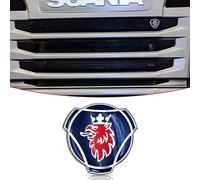 1 emblema de corona de plata para camioneta Scania 1401610 (azul)