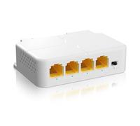 1 en 3 OutPoe Extensor, Receptor 3 Puertos 100 Mts (328 ft), IEEE 802.3af/at Poe Divisor para 3 Dispositivos como Cámaras IP, Teléfonos IP, AP Inalámbrico