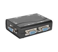 1 en 4 Salidas VGA Splitter Box Duplicador de Distribución de Video 250MHz Divisor VGA 1920x1440 Divisor de Video HD Alimentado por USB para Computadora Portátil Proyector TV PC