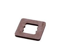 1 enchufe de válvula solenoide tipo C - 3 pines (2+1PE) - 230 V CA/CC, 6 A, clasificación IP65, conexión de tornillo central, espaciado de 8 mm(GDSN 307-4 Plug Gasket)