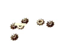 1 engranaje cónico de 2 mm, 1:1, 0,4 m, 12 dientes, 120 °, ángulo de transmisión, modificación estática de 60 grados.