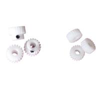 1 engranaje de plástico POM de módulo 1,5, 1,5 M, 20T ~ 29T, engranaje reductor con resalte alto(TypeA 7mm,21T)
