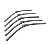 1 escobilla limpiaparabrisas Universal con Gancho, de Goma Suave, sin Marco ni Soporte, para Coche, de 14", 16", 18", 19", 20", 21", 22", 24" y 26".