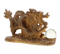 1 Escultura Decorativa De Dragón En Resina