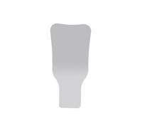 1 espejo de fotografía dental antivaho, espejo de fotografía intraoral de 2 lados sin niebla, espejo oclusal de acero inoxidable (espejo maxilofacial L)