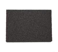 1 esponja de molienda de pared de grano 60320, papel de lija para pulido de pintura de madera y metal, bloque de lijado de paneles de yeso con espuma abrasiva húmeda y seca (80#)