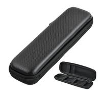 1 estuche de goma EVA, estuche rígido para lápices, bolsa multifuncional negra con cremallera, estuche de EVA para bolígrafos ejecutivos, bolígrafos, cables de datos, suministros de oficina escolar,