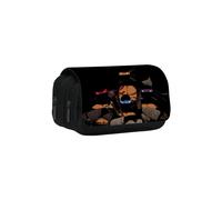 (1) Estuche para lápices de doble capa con diseño de las Tortugas Ninja Mutantes Adolescentes, organizador