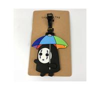 (1) Etiqueta de equipaje de viaje de Mi vecino Totoro Accesorios de viaje de Anime Totoro Etiqueta de