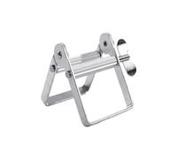 1 exprimidor de tubos de pasta de dientes de acero inoxidable, multifuncional para pasta de dientes, limpiador facial, tinte para el cabello y loción