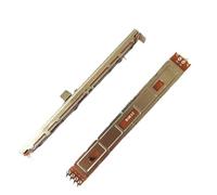 1 fader mezclador de 128 mm B10K de doble canal B103, potenciómetro deslizante recto, longitud total 12,8 cm, carrera 100 mm