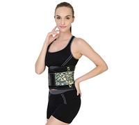 1 faja reductora de cintura lumbar para hombres y mujeres, cinturón ajustable para alivio de dolor de espalda, hernia de disco, ciática