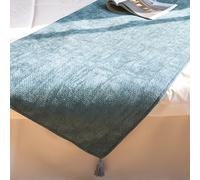 1 falda de cama Sherpa engrosada, de cama con borlas de cruzada 3D, falda de cama de decoración de dormitorio con premium, decoración de estilo moderno y fácil de hotel, para Boutique Homestays, todas