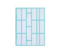 1 Filtro De Aire Acondicionado Para, Compatible Con Midea, Accesorio De Filtro De Aire Acondicionado De Red Antipolvo Colgante For Unidad Interior(30x29cm)
