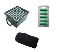 1 Filtro de olores + 1 Filtro EPA + 5 ambientadores para Aspiradora Vorwerk VK 130 131