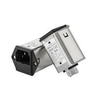 1 filtro de potencia monofásico CW2A-10A-T CW2A-3A-T, zócalo de filtro EMI CW2A-3A/ 6A-10A-T, purificador de potencia de audio, antiinterferencias for vehículos(CW2A-6A-T)