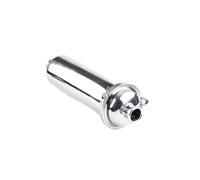 1 filtro en línea Tri Clamp de 19 mm con tubo OD - SUS 316 SS, longitud 370 mm, diámetro exterior del barril 4" para cerveza, productos lácteos, alimentos (400 mallas)
