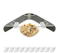 1 Filtro per lavello ad angolo - Cestello di scarico a rete triangolare - Colino angolare a maglie - per Catering cucina bagno lavanderia doccia ristorante appartamento Sala da pranzo Dormitorio