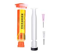 1 Flujo de crema de soldadura de alta calidad para reparación de aparatos electrónicos, tubo de aguja, grasa de soldadura para soldadura LED, crema de soldadura