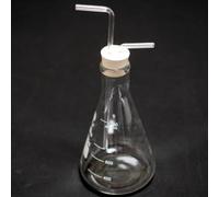 1 frasco lavador de gases Erlenmeyer de vidrio borosilicato de 1000 ml - Material de laboratorio de vidrio a prueba de fugas for química y biología