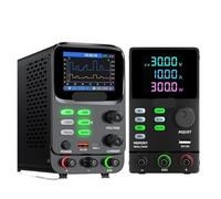 1 fuente de alimentación, fuente de alimentación estabilizada ajustable de 30 V, 60 V, 200 V, 300 V, software RS232, conexión PC, modificación almacenada (Programmable 60V5A)