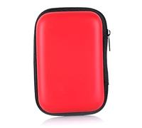 1 funda de transporte de tarjetas de 5.5 x 3.9 x 1.6 pulgadas, caja de almacenamiento de tarjetas con cremallera, funda impermeable para cubierta, fácil de usar, soporte de juego, regalo para niños