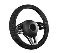 1 funda elástica para volante, funda antideslizante para volante, adecuada para volantes redondos y en forma de D con un diámetro de 37 - 39 cm