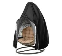 1 funda for silla colgante, antipolvo e impermeable, for exteriores(Black)