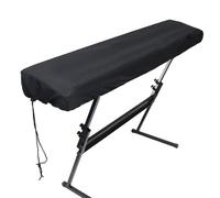 1 funda impermeable de teclado de piano electrónico de 88 teclas, cubierta de poliéster con cierre de cordón