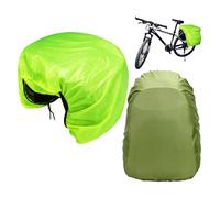 1 Funda para Lluvia para Alforjas, 1 Funda para Lluvia para Mochila, Funda para Lluvia para Alforjas De Bicicleta, Funda Protectora para Alforjas De Bicicleta, Funda Protectora para Alforjas
