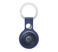 1 Funda para Moto Tag, Soporte portátil de Piel sintética con Llavero, Funda Protectora Compatible con Moto Tag, Color Azul Oscuro