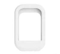 1 Funda para ordenador de bicicleta para G3 + modelo anticolisión G3 Bike Computer Protección periférica de fácil acceso negro para protección contra colisión de computadora de bicicleta (blanco)