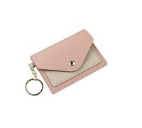 1 funda para píldoras anticonceptivas rosa de 3 x 4.3 pulgadas de piel sintética, pastillero, protección de privacidad, pastillero con llavero, tamaño pequeño y ligero, ayudas para medicamentos