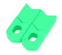 1 funda protectora de silicona Piar para manivela, Protector de brazo, accesorio para bicicleta (Verde)